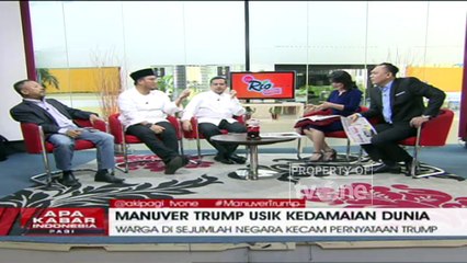 "Manuver Trump Usik Kedamaian Dunia" [Part 4] - Apa Kabar Indonesia Pagi