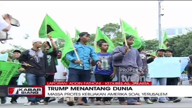 Sejumlah Ormas Islam Akan Gelar Unjuk Rasa Protes Kebijakan Amerika Soal Yerusalem