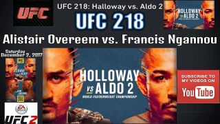 UFC 218 | Alistair Overeem vs. Francis Ngannou | Fight Video Simulation