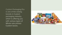 Custom Packaging Pro - Products Packaging and Printing Wholesale