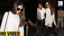 Deepika Padukone Flies Off To London, Spotted At Airport