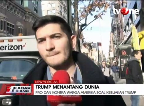 Reaksi Warga AS Terkait Kebijakan Trump Soal Yerusalem