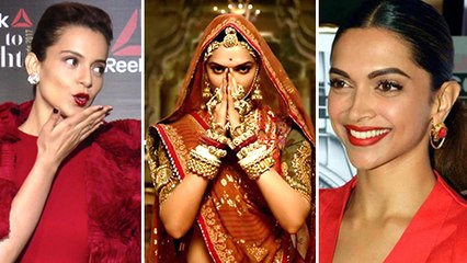 Padmavati  Kangana Ranaut REACTS On Deepika Padukone Receiving Death Threats