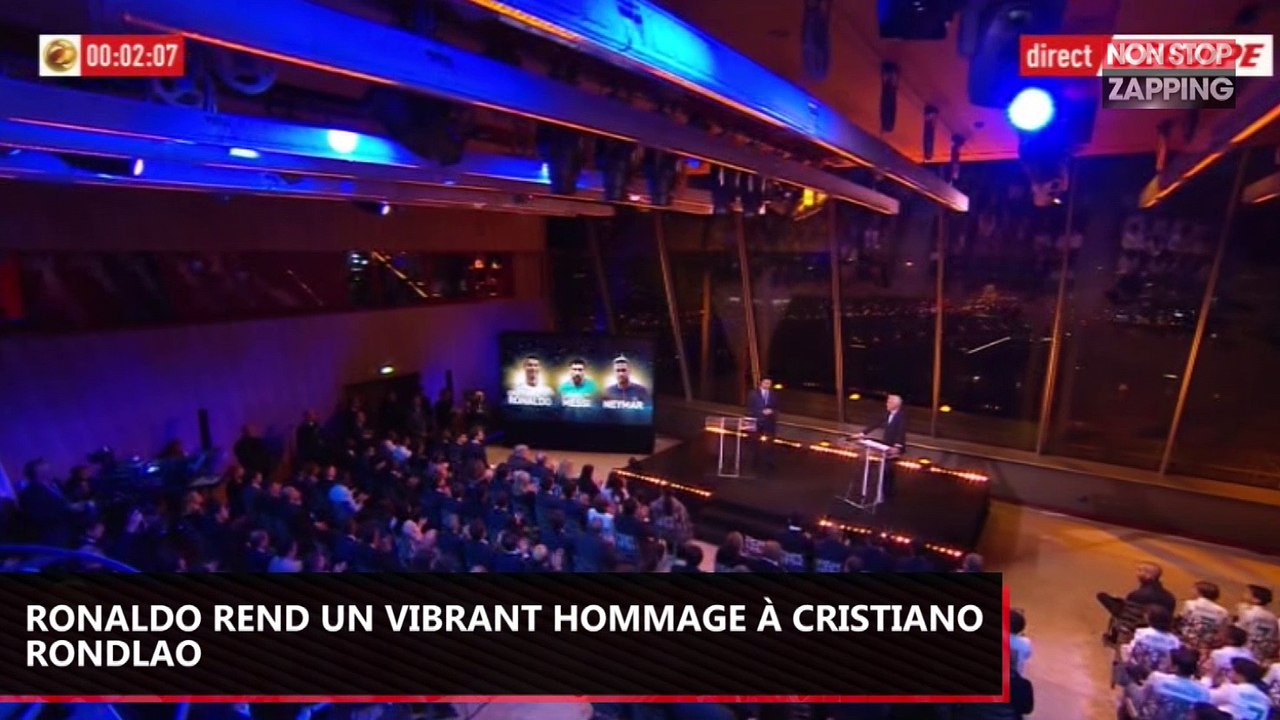 Cristiano Ronaldo Ballon d'Or : L'hommage de Ronaldo, le Brésilien (Vidéo)