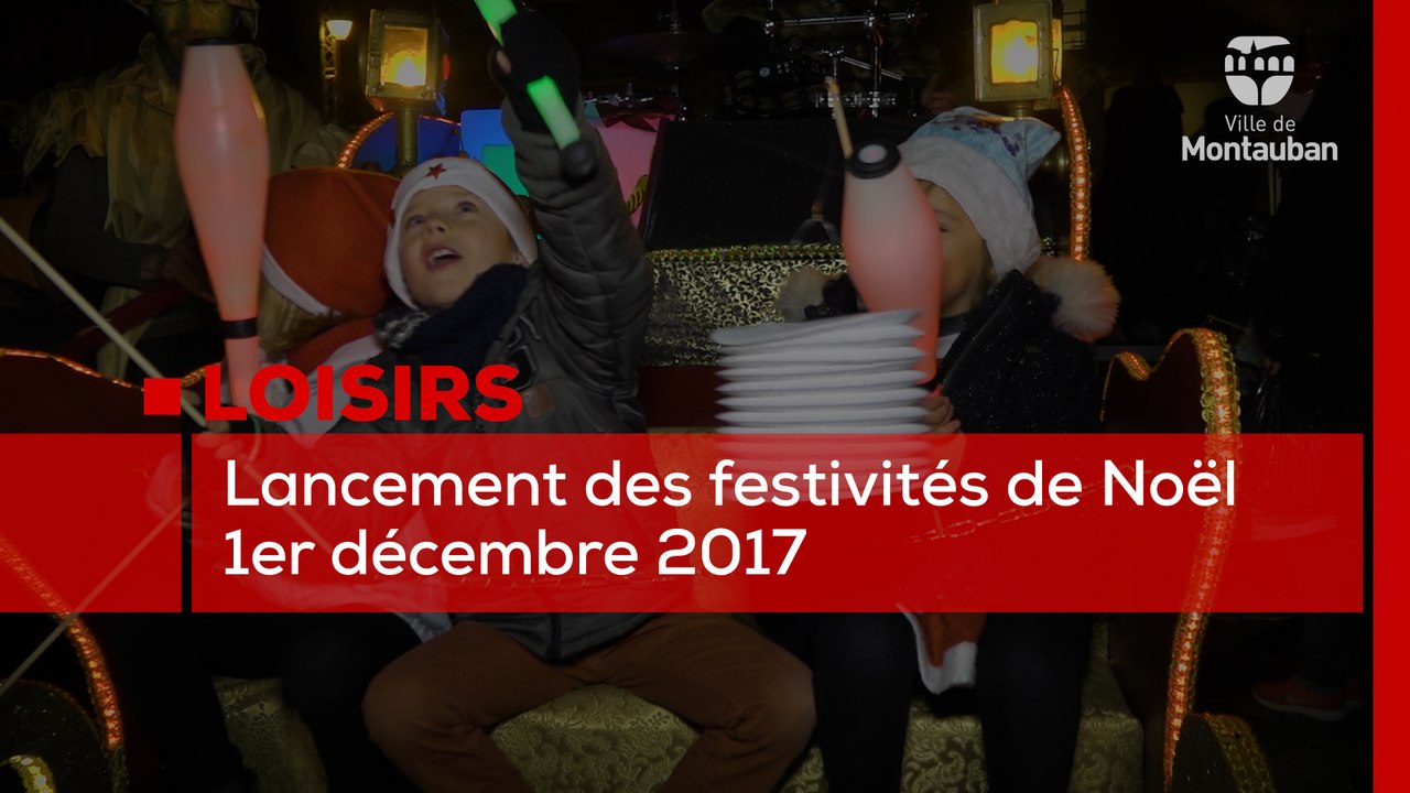 Lancement des festivités de Noël