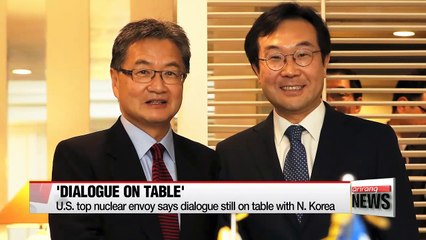 U.S. still open to dialogue with N. Korea after pause in weapons testing: Envoy