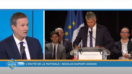 Union des droites ? Dupont-Aignan veut "discuter" avec Laurent Wauquiez
