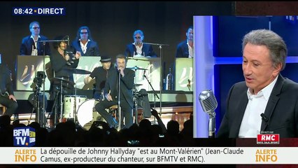 Michel Drucker explique son émotion lors de la spéciale Johnny