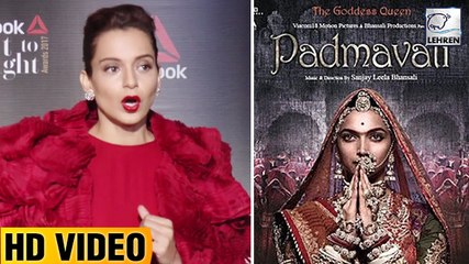 Kangana Ranaut's BEST REPLY To Karni Sena Over Padmavati Controversy