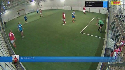 But de Dylan (1-2) - Groupe Vinet Vs FC Confo - 07/12/17 20:00 - LIGUE 4 - Poitiers Game Parc