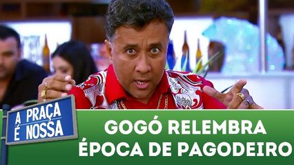 Paulinho Gogó relembra época de pagodeiro