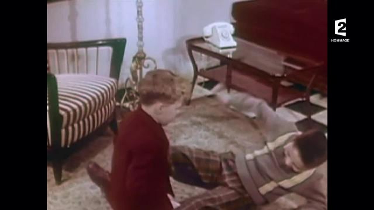 Johnny Hallyday dans une publicité dans les années 1950