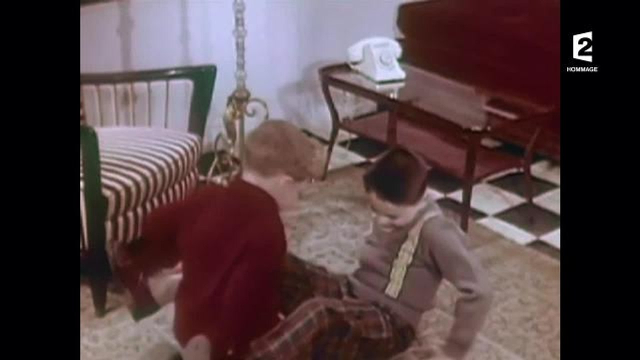 Johnny Hallyday dans une publicité dans les années 1950