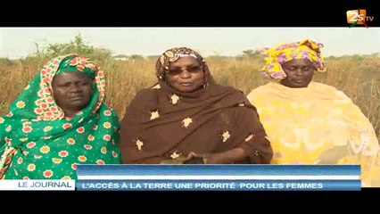 L'ACCÉS À LA TERRE UNE PRIORITÉ POUR LES FEMMES