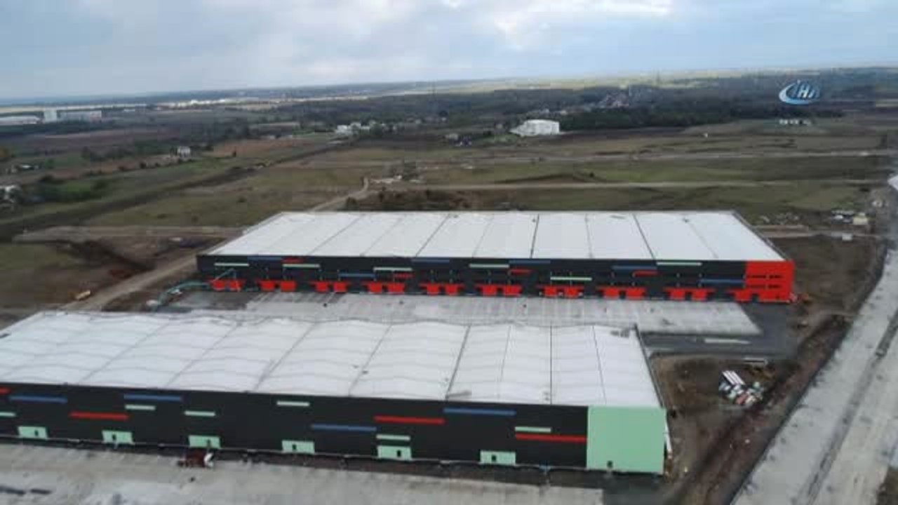 Türkiye'nin İlk "İntermodal Lojistik Merkezi" Tanıtıldı...lojistik Köy Havadan Görüntülendi