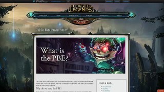 How to make a PBE account - League of Legends