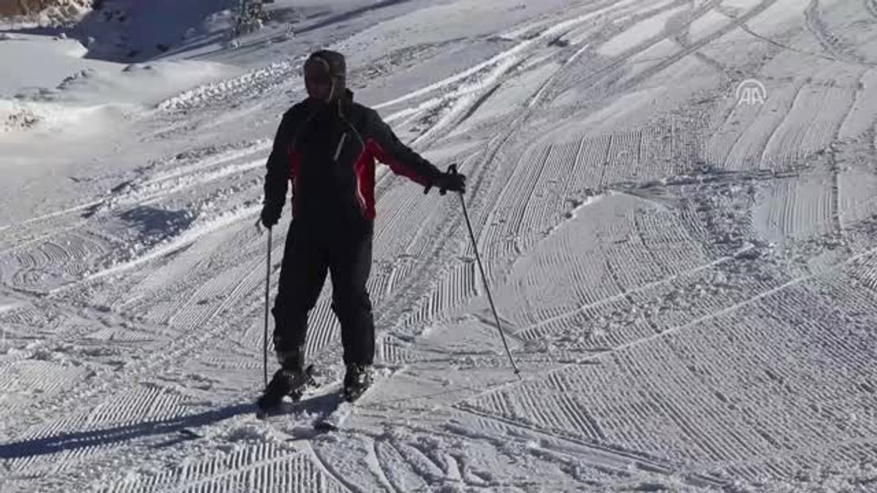 Kartalkaya'da Kayak Sezonu Açıldı