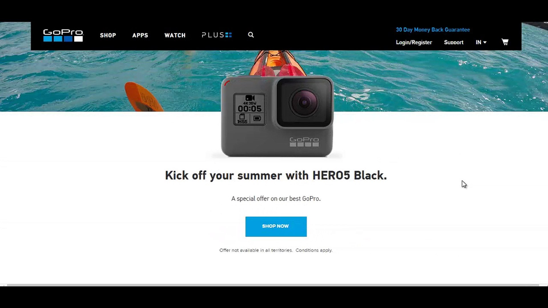 A special summer offer on our best GoPro HERO5 Black - video Dailymotion