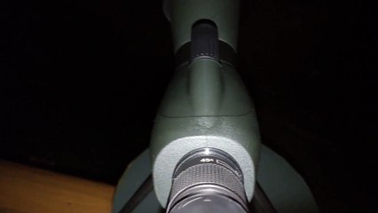 ( ´ω｀ )＜月を見てみるとすごい綺麗だった【単眼望遠鏡、Eyeskey EK8345】