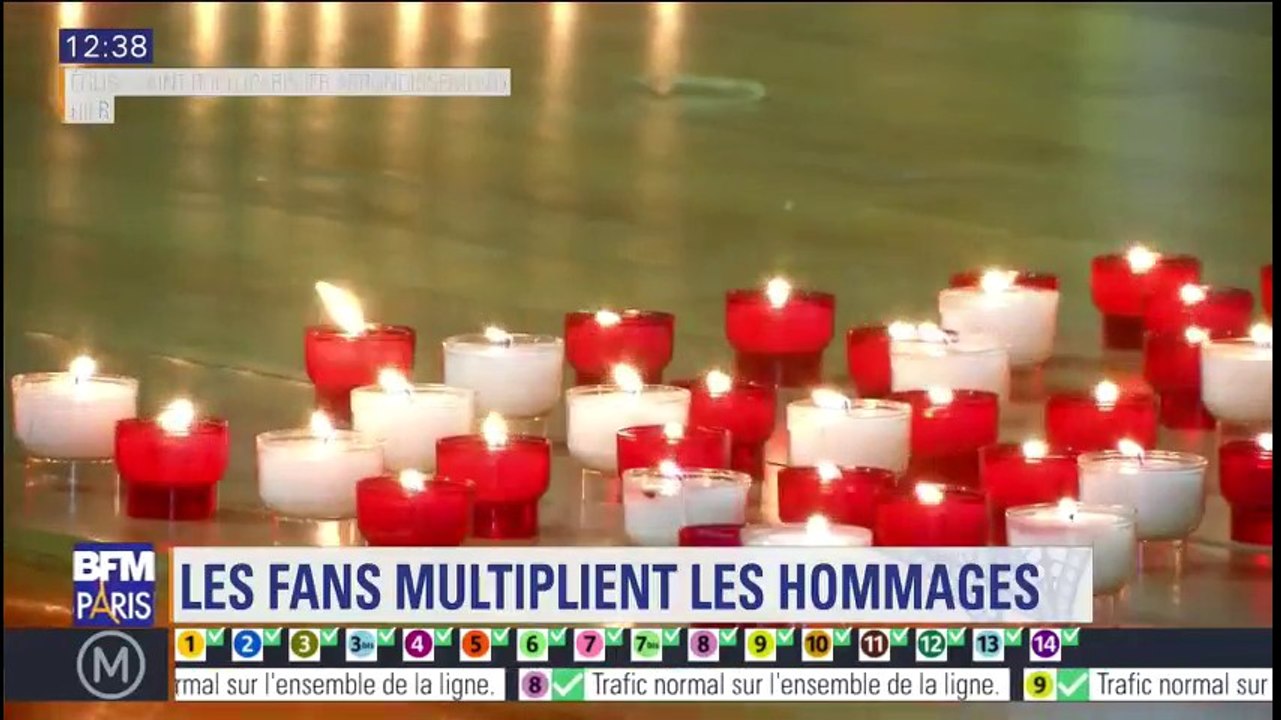 "On a chanté avec la chorale", des fans de John...
