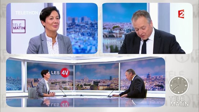 Les 4 vérités - Laurence Tiennot-Herment, présidente de l’AFM-Téléthon, encourage les dons pour la recherche