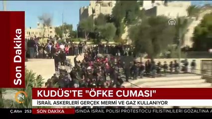 Kudüs'te "Öfke Cuması"