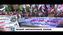 Warga Palestina Gelar Unjuk Rasa Soal Pernyataan Donald Trump