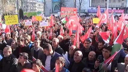 Sultangazi'de ABD'nin Kudüs Kararına Protesto
