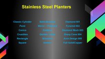 Metal Planters, Plant Container, Flower Pots - Gover India