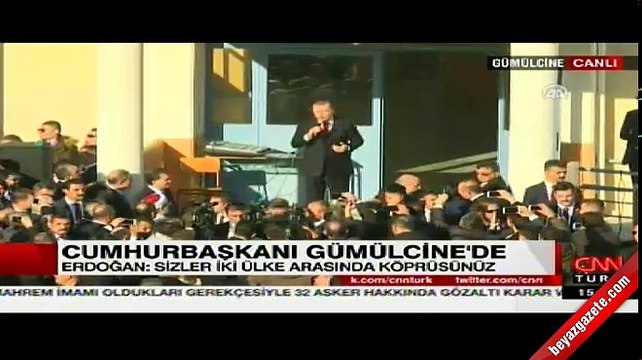 Cumhurbaşkanı Erdoğan'dan Batı Trakya Türklerine iki tavsiye