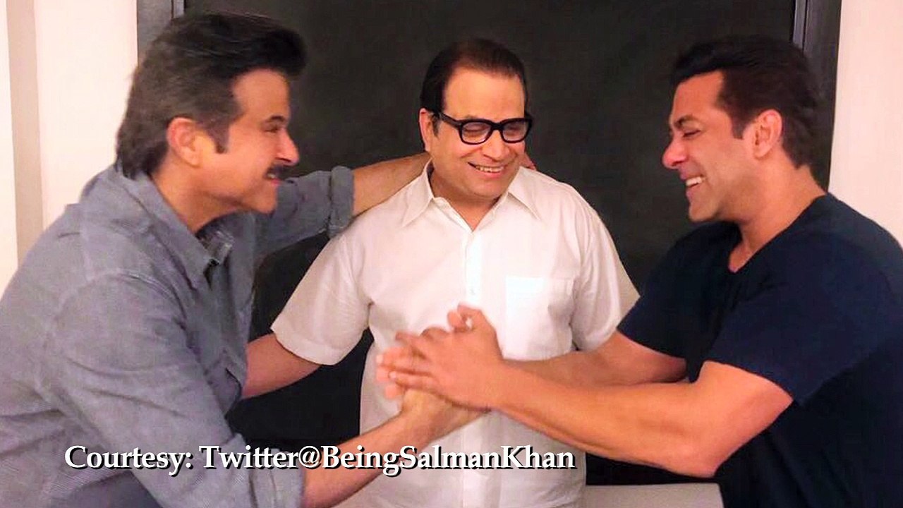 Salman welcomes 'jhakaas' Anil for 'Race 3'