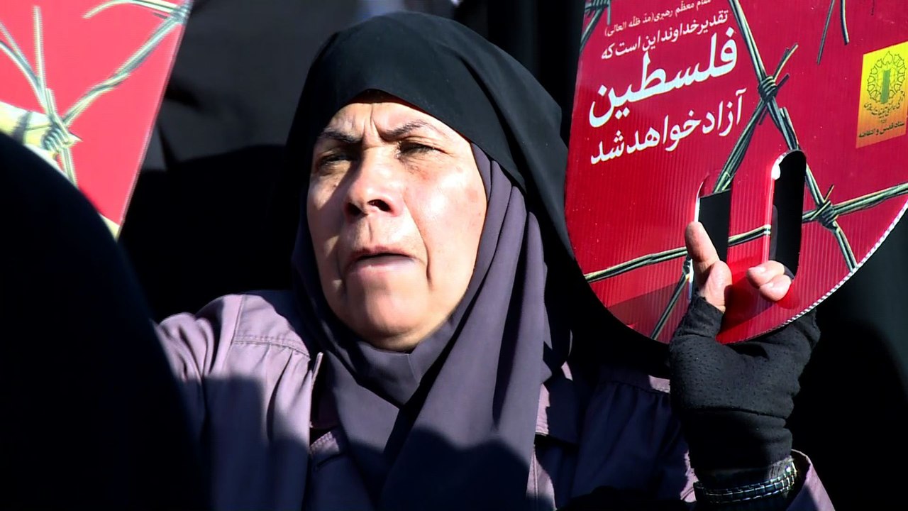 Des milliers d'Iraniens manifestent contre Israël