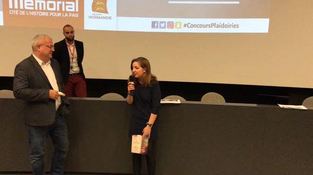 Lauréate normande du concours de plaidoiries des lycéens