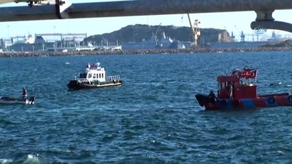 Pendik'te Denizde Can Pazarı Kamerada