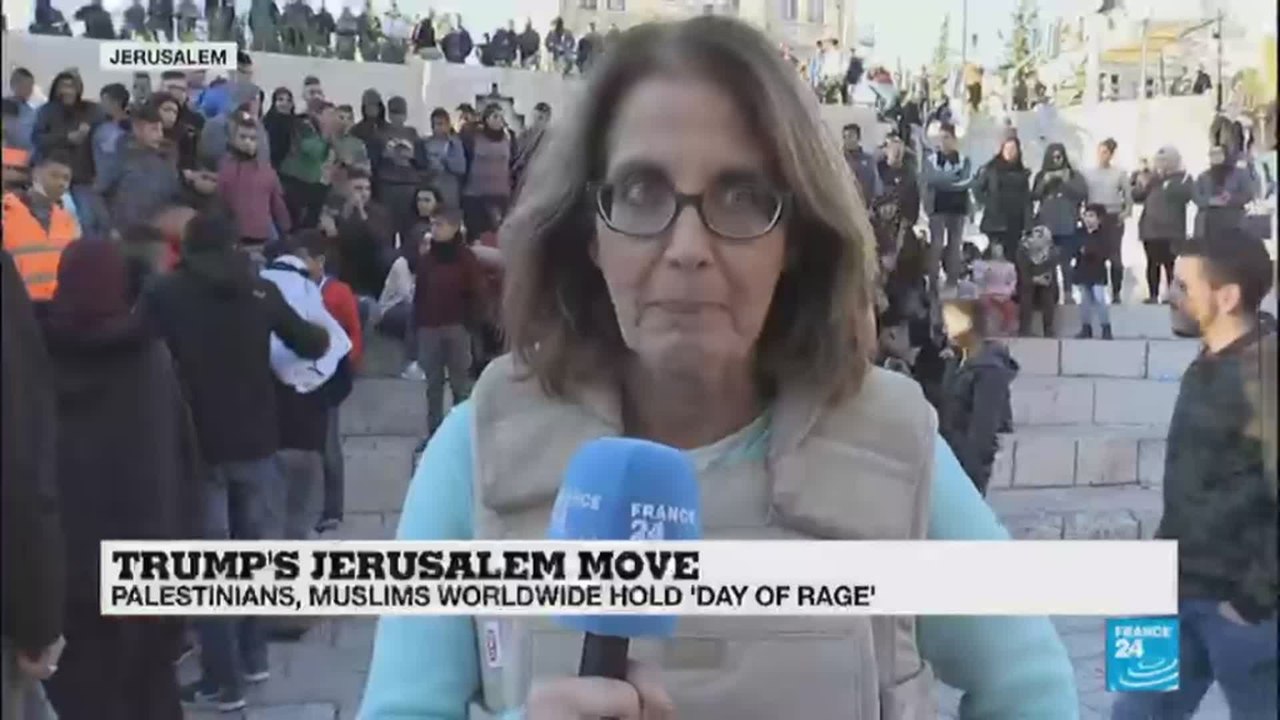 Trump''s Jerusalem move: Palestinians and Muslims hold a worldwide ''day of rage''
