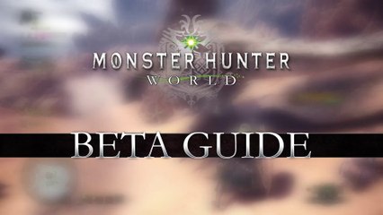 Monster Hunter World Beta Trailer