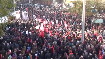 Bursa'da Binlerce Kişi Kudüs İçin Ayağa Kalktı