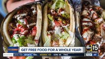 Get free food for a year at Halal Guys