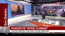 Kudüs'ten üzücü haber geldi. 1 kişi şehit düştü 217 kişi yaralandı