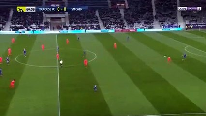 Ola Toivonen Goal HD - Toulouse	1-0	Caen 09.12.2017