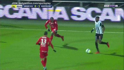 Karl Toko Ekambi Goal HD - Angers 1 - 1 Montpellier - 09.12.2017 (Full Replay)