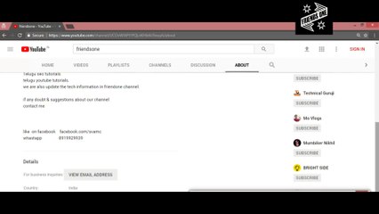 ways to find the email of youtube channel-ownner details