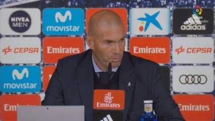 Zidane: "No han sido los mejores minutos de la temporada"