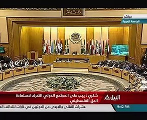 سامح شكرى: المجتمع الدولى عاجز عن إنقاذ الشرعية فى قضية عمرها 70 عاماً