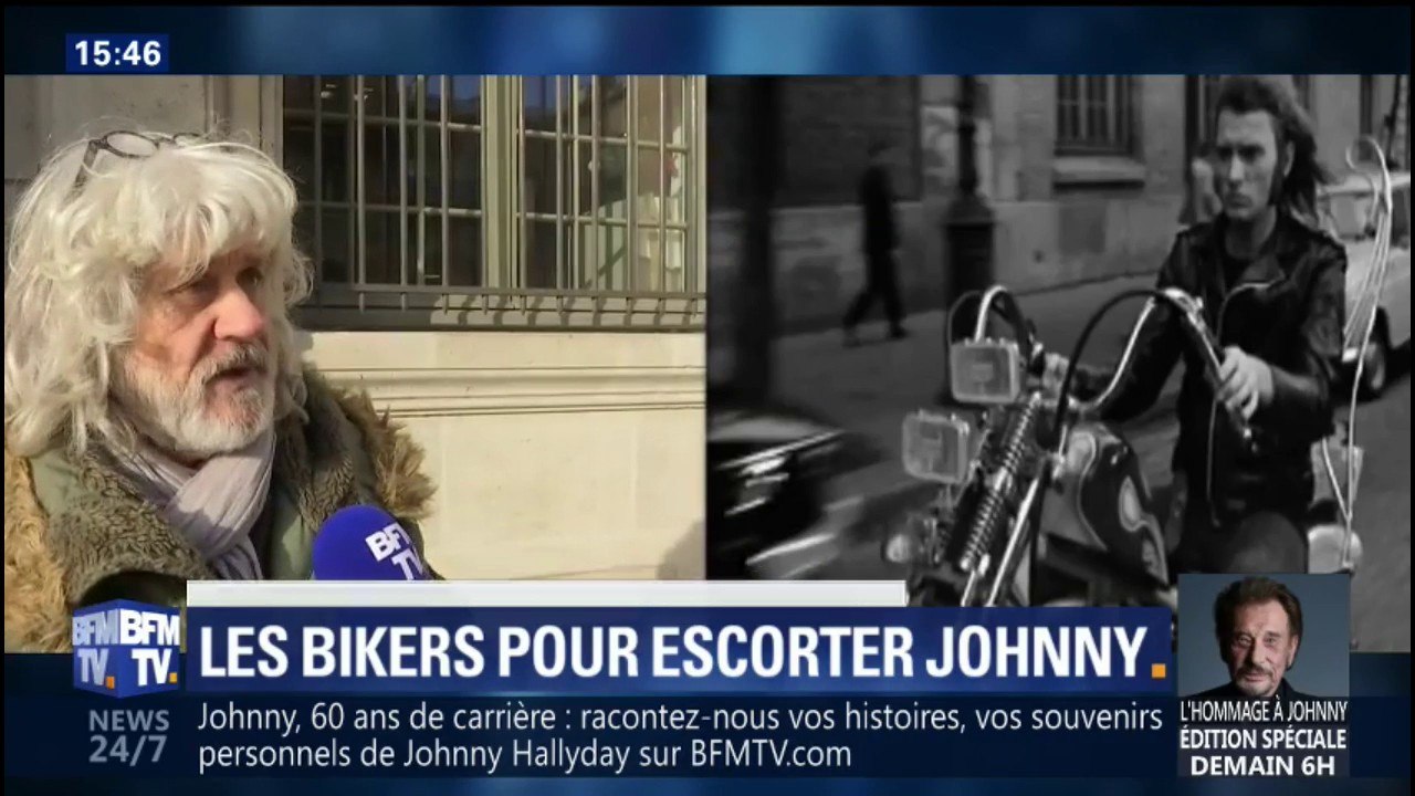 Hommage à Johnny : vous êtes bikers, vous pouve...