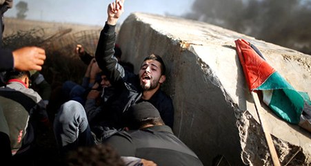 İsrail'in Gerçek Mermilerle Saldırdığı Gazze'de Kan Döküldü: 2 Ölü, 300 yaralı