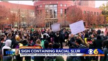 Man With Racist Sign Arrested Twice at Virginia Commonwealth University