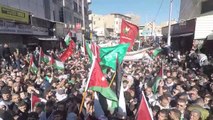 Ürdün'de ABD'nin Kudüs Kararına Tepki Gösterisi