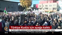 Türkiye, Kudüs için ayağa kalktı