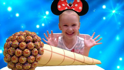 Bad Baby eating GIANT Candy! Johny Johny yes papa Song Nursery Rhymes Song for Children